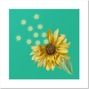 Sunflower, covid summer, Cute Vacation, Summer 2020, EPCOT Flower and Garden Posters and Art